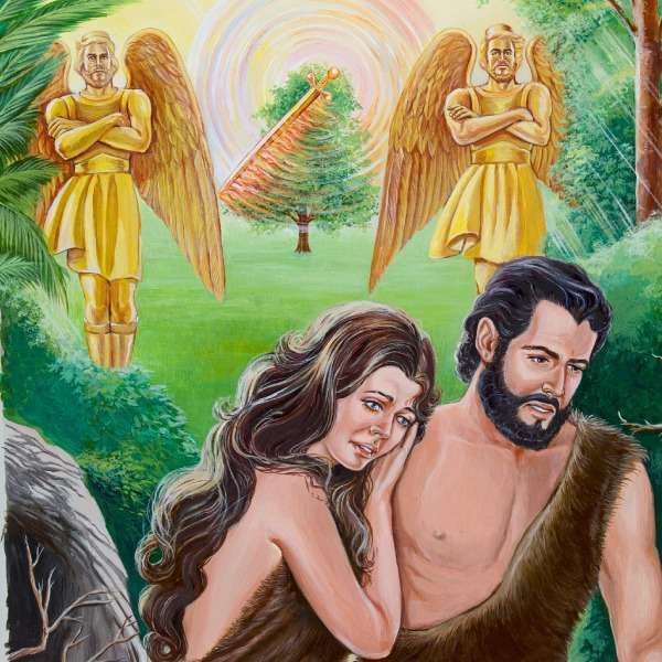 De redding van Adam en Eva legpuzzel online