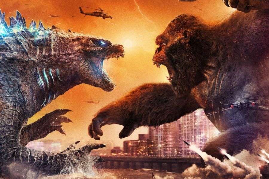 Godzilla vs Kong. puzzle online