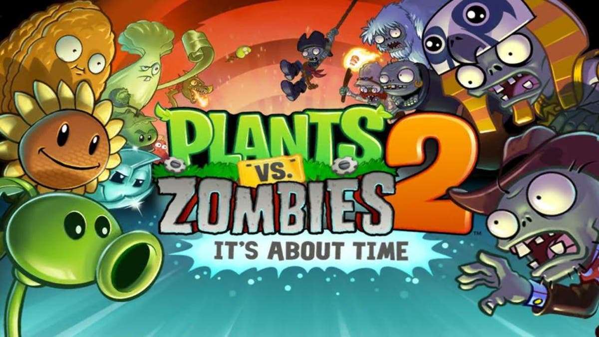 Növények vs zombik 2 online puzzle