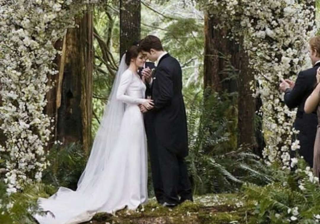 Едуард Кълън и Белла лебед от филма Twilight онлайн пъзел