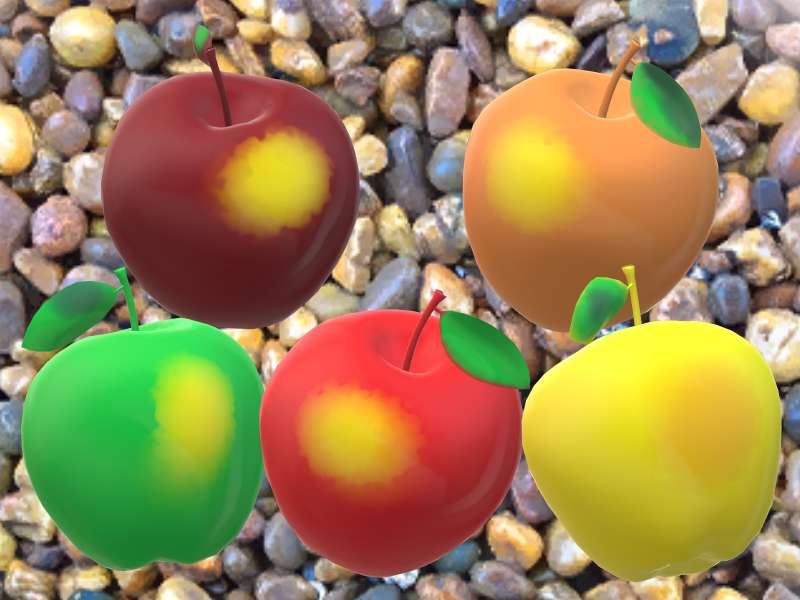 Fructe colorate puzzle online