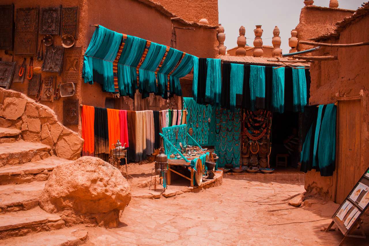 Aït Benhaddou - Мароко онлайн пъзел