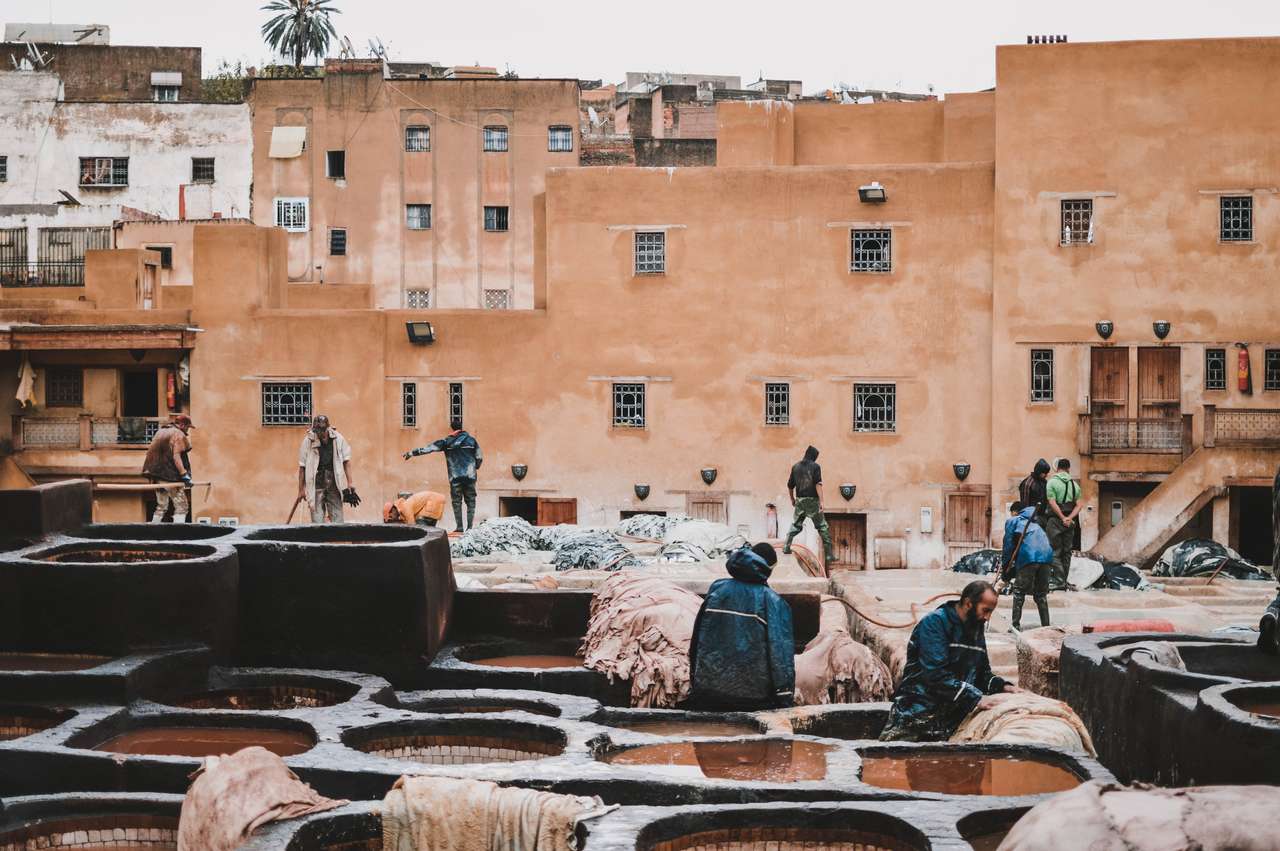 Fez - Marruecos rompecabezas en línea