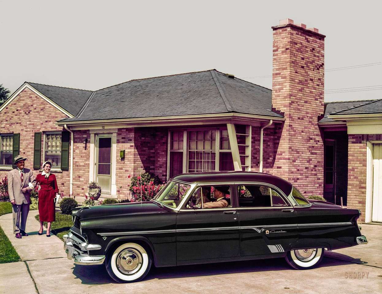 1954 Ford Crestline puzzle en ligne