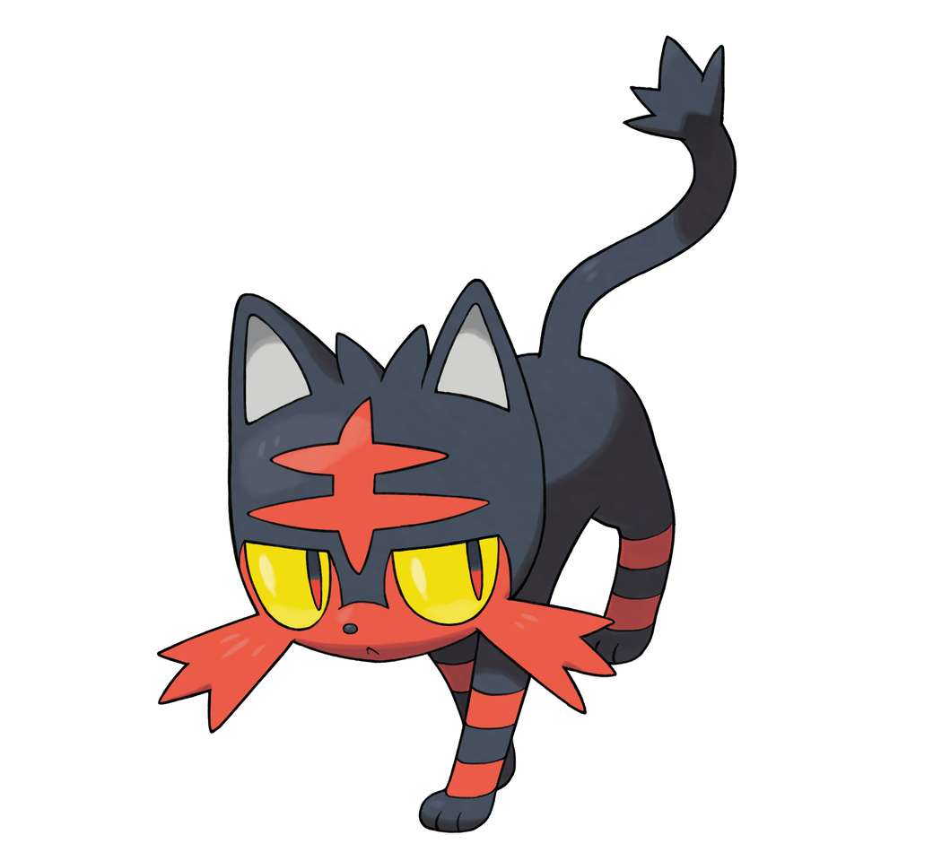 Litten pokemon jigsaw puzzle online