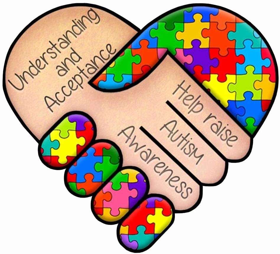 Autismus Bewusstsein. Online-Puzzle