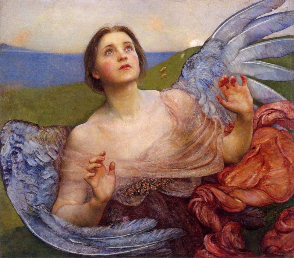 "Значението на изгледа" (1895) на Ани Суиннерттън онлайн пъзел