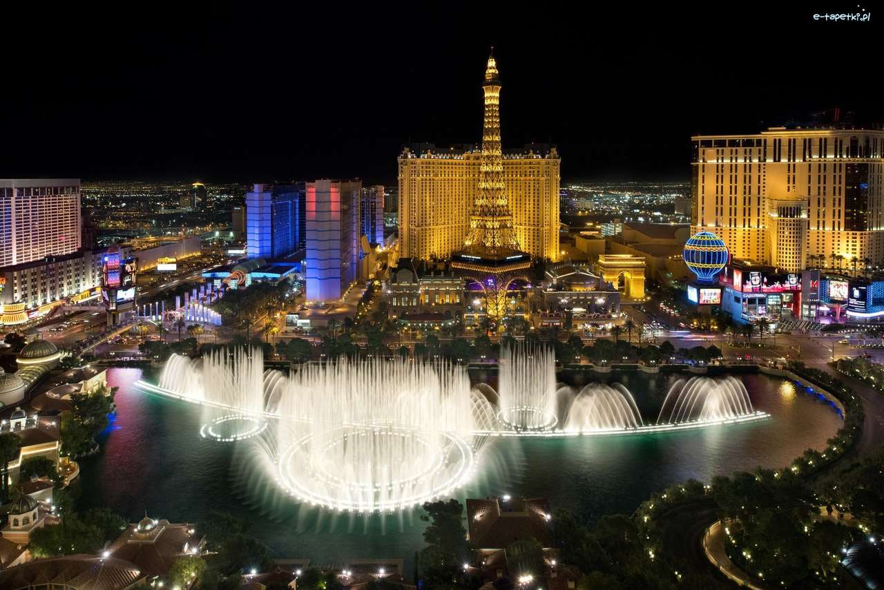 Stadt in Las-Vegas Online-Puzzle