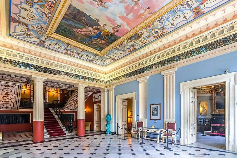 Achilleon palác císařovny Sisi na Korfu skládačky online