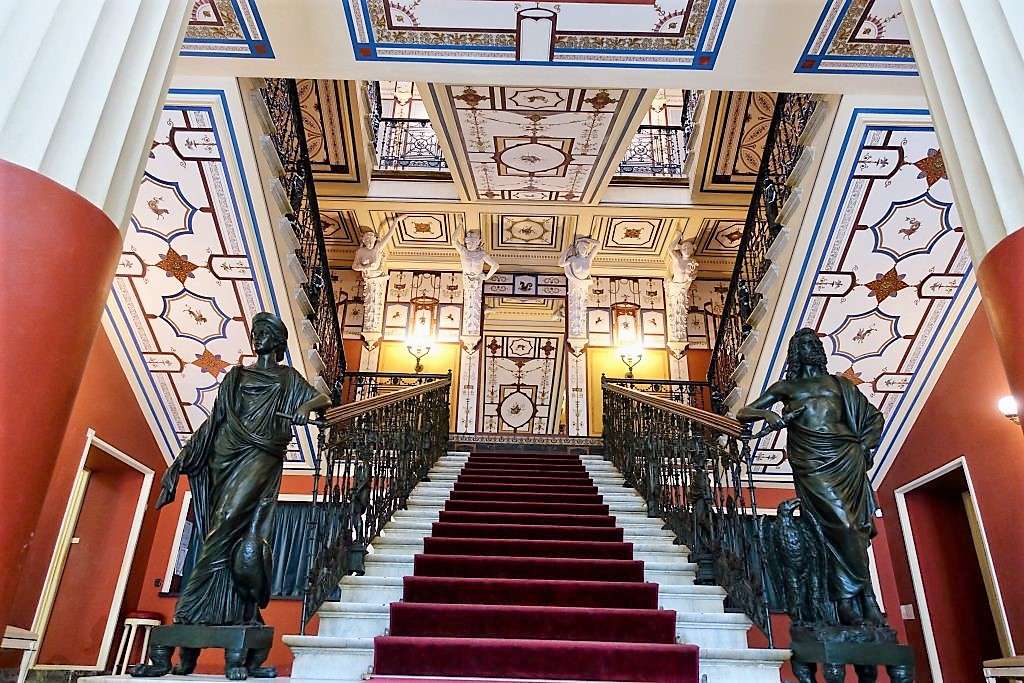 Achilleon Palace of Imporpress Sisi em Corfu quebra-cabeças online