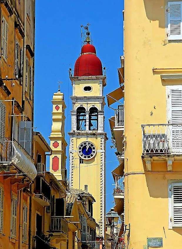 Corfu City St. Spyridon Island Corfu puzzle online