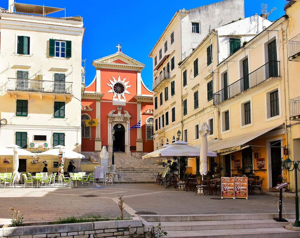 Cattedrale della città di Corfù Maria Spilistissa puzzle online
