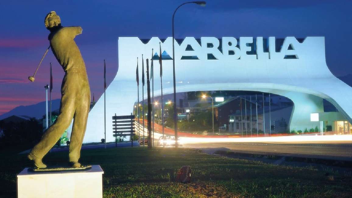 Marbella. pussel på nätet