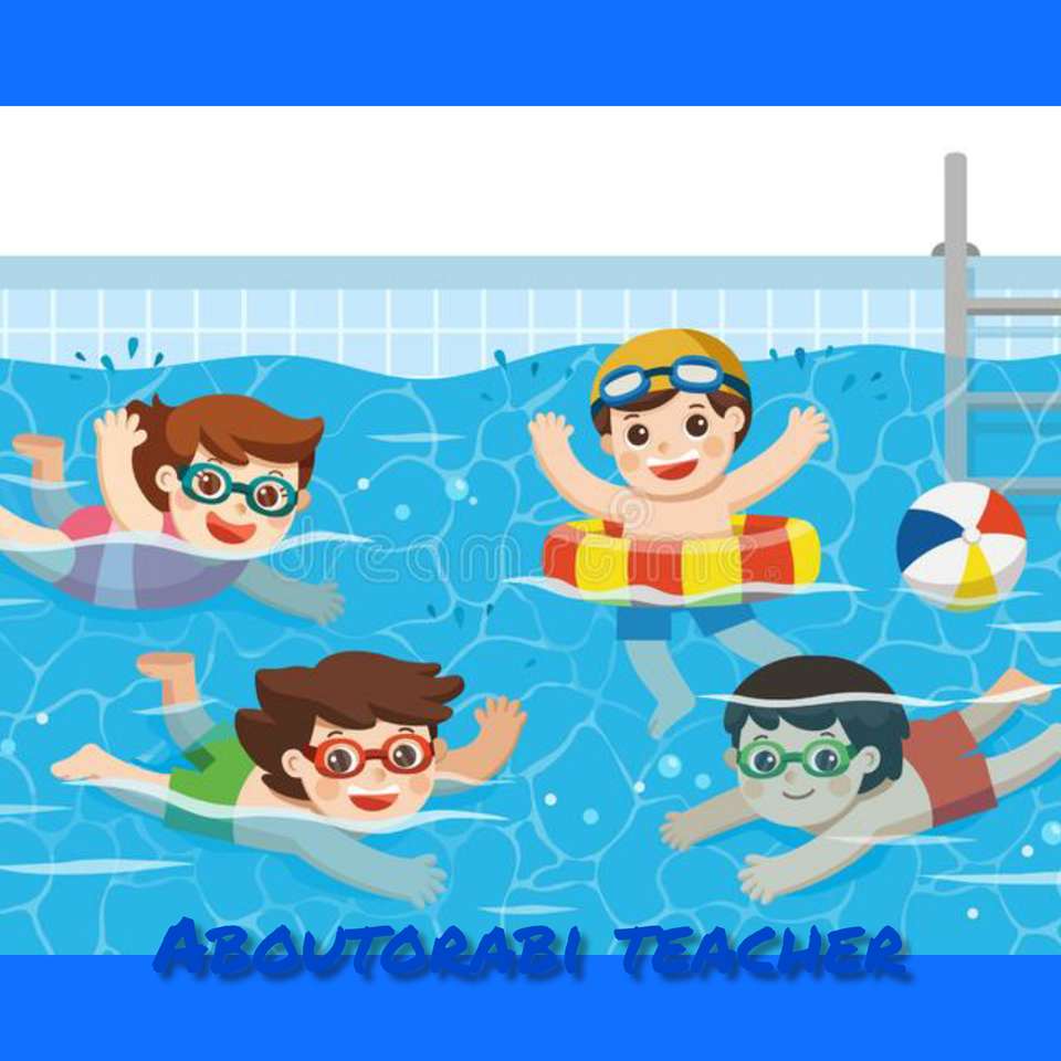 Swimming in the summer is a good idea online puzzle