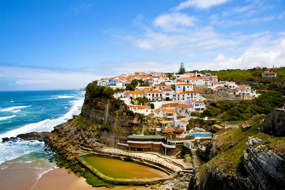 Крайбрежие на Португалия онлайн пъзел
