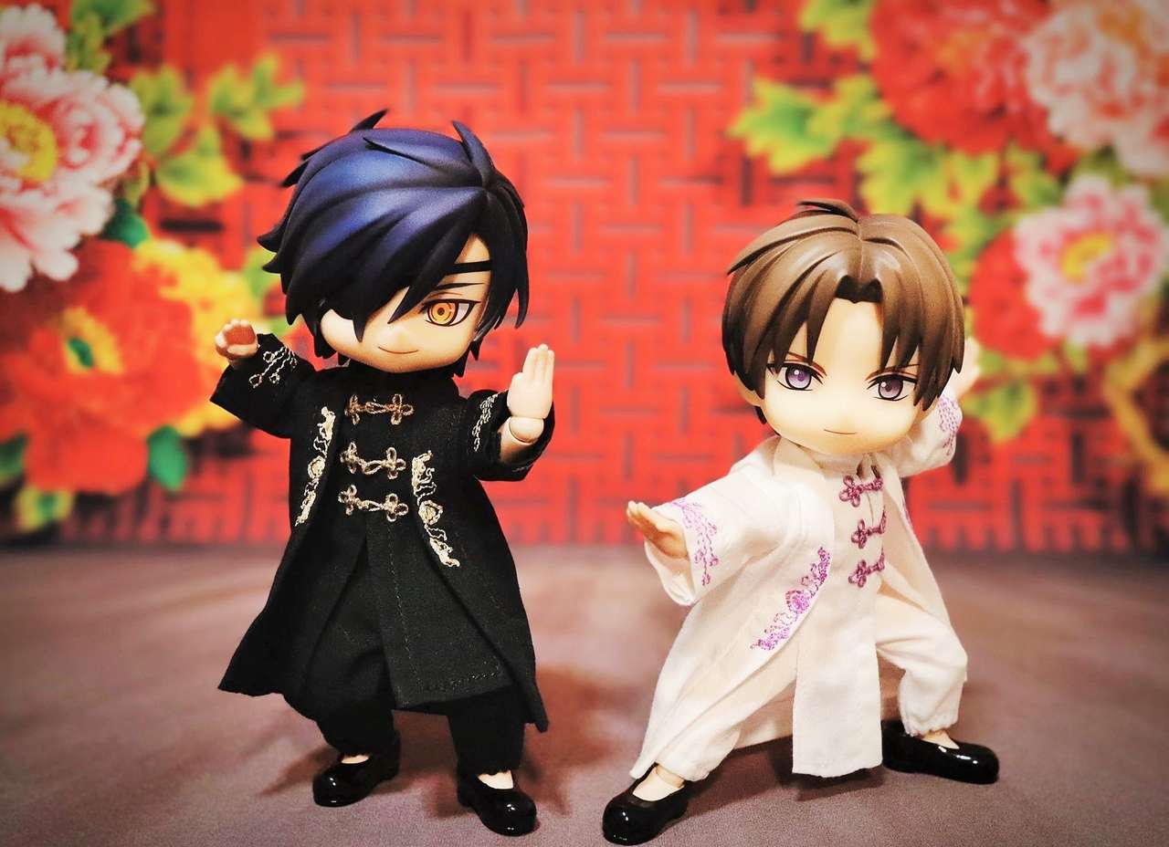 Mitsutada and Hasebe jigsaw puzzle online