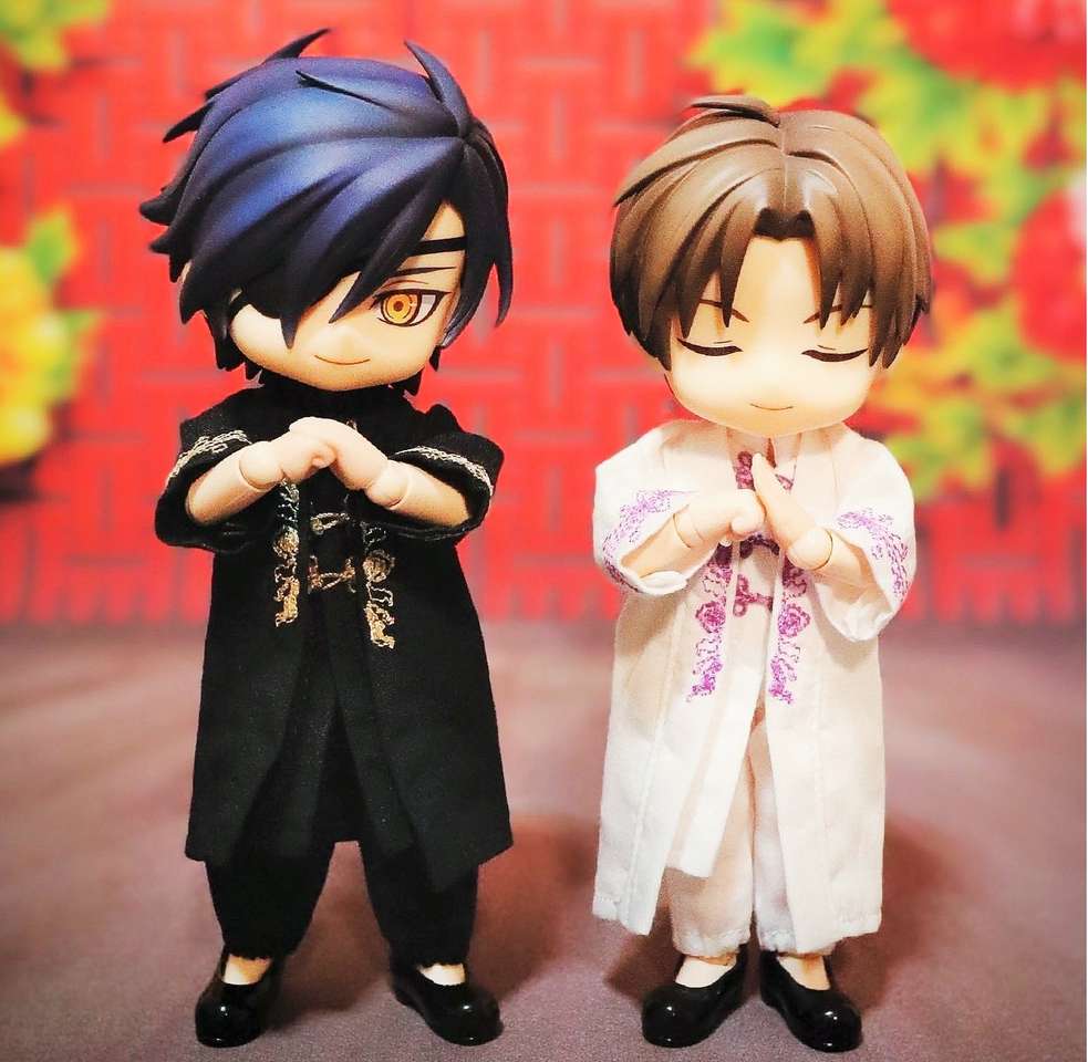 Mitsutada and Hasebe online puzzle