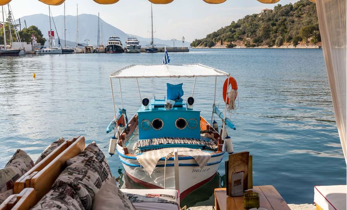 Vassilios Joniska öarna Grekland pussel på nätet