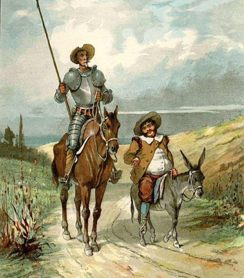 Don Quixote quebra-cabeças online