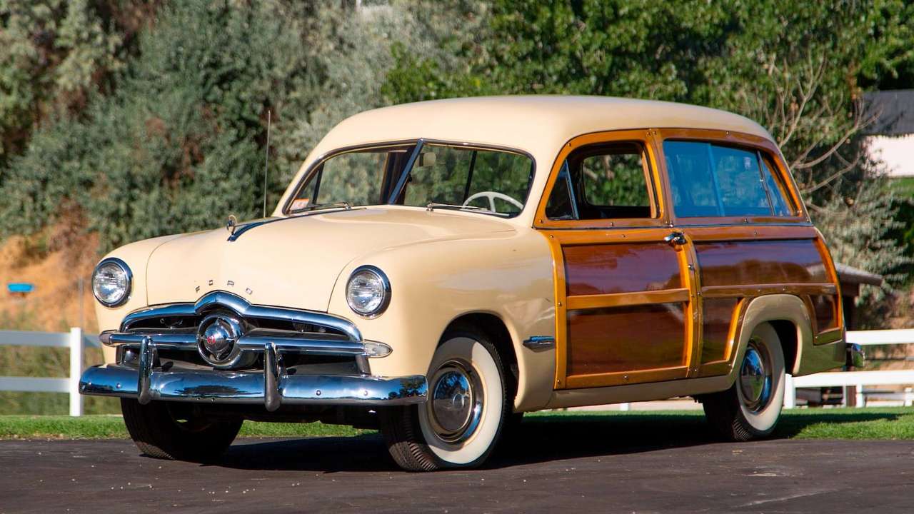 1949 Ford Woody Wagon онлайн пъзел