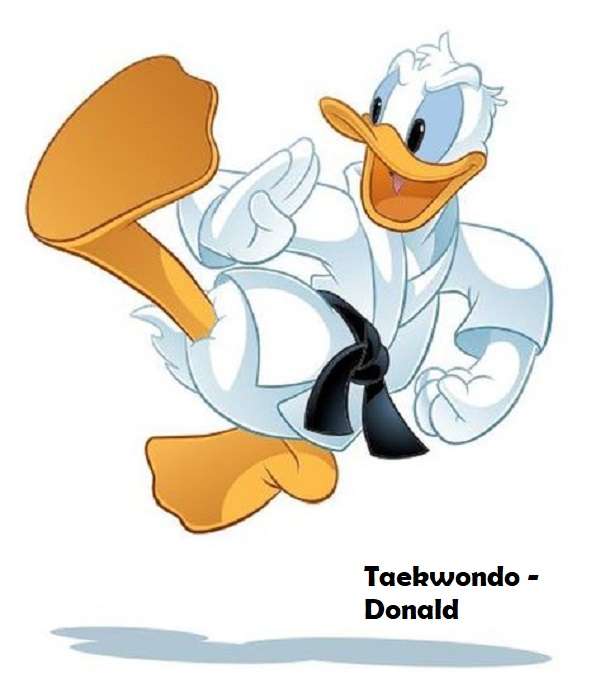 Taekwondo gyerekek TKD. online puzzle