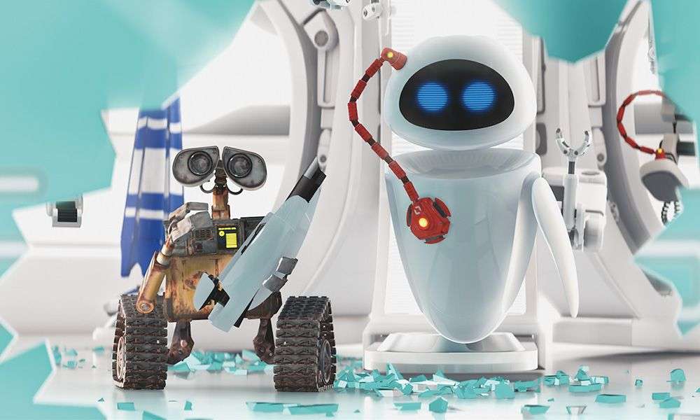 WALL-E і EVE 2 онлайн пазл