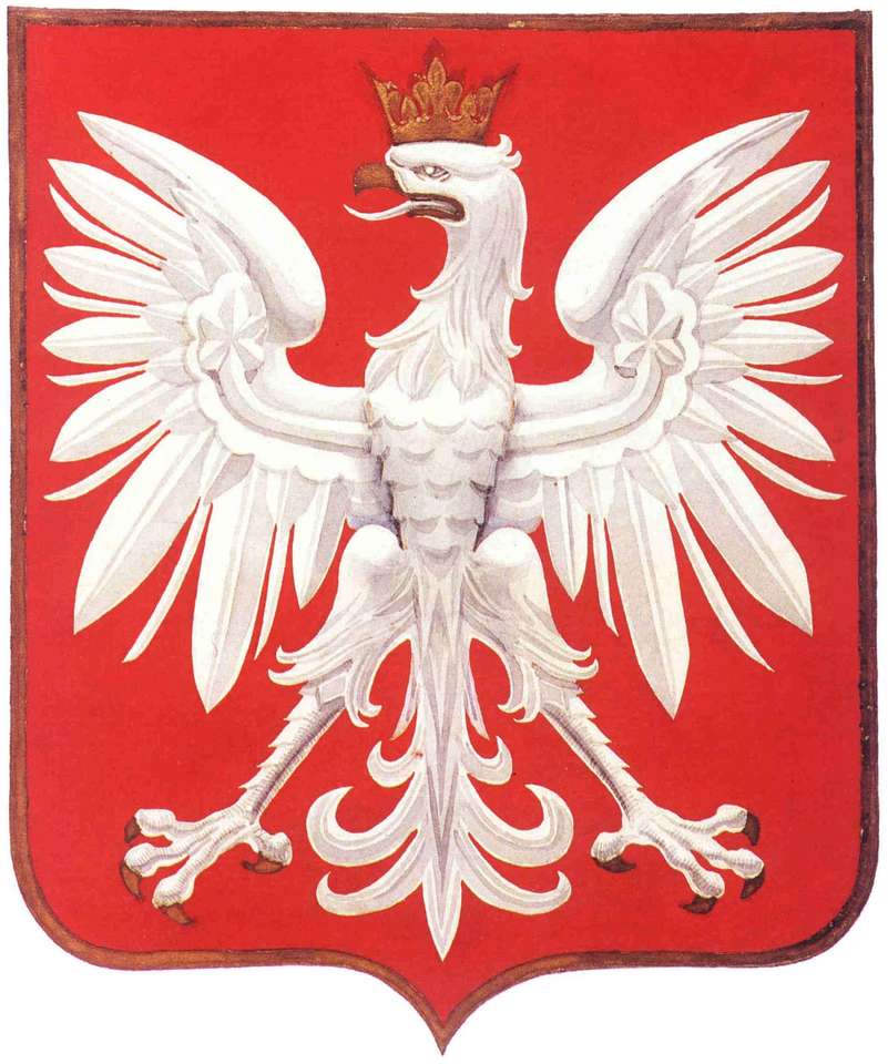 Полски емблема. онлайн пъзел