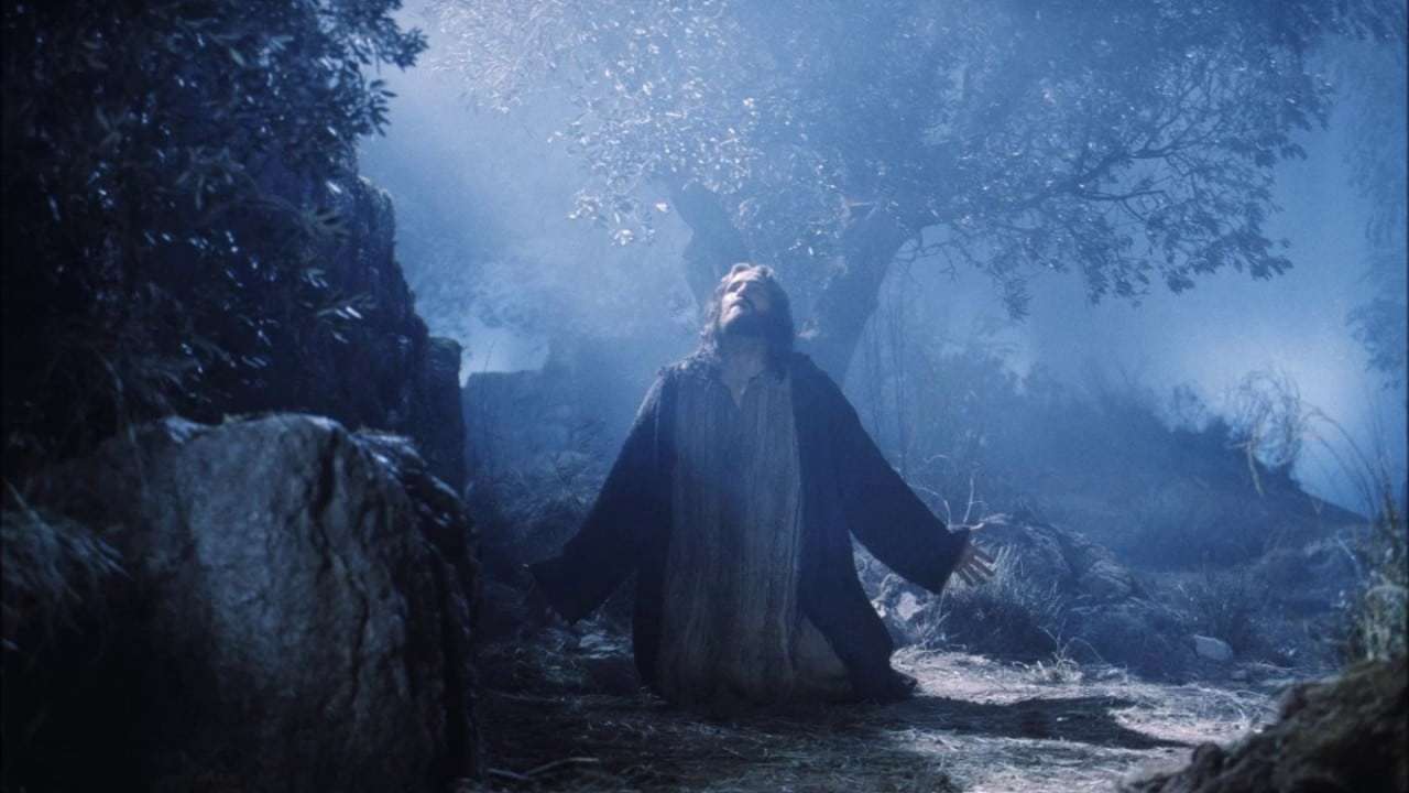 Ο Ιησούς στον κήπο του De Los Olivos παζλ online