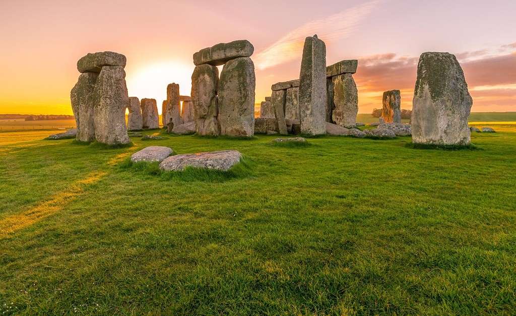 Stonehenge monument online puzzel