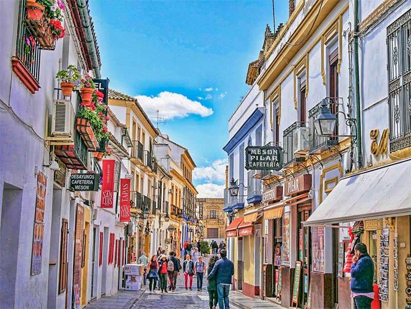 Улица в Андалусия онлайн пъзел