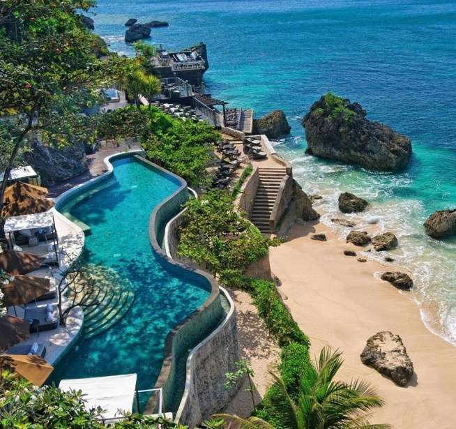 Bali Island Coast. Puzzlespiel online