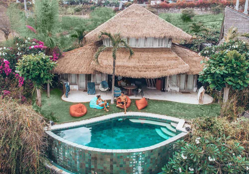 Casa na ilha de Bali puzzle online
