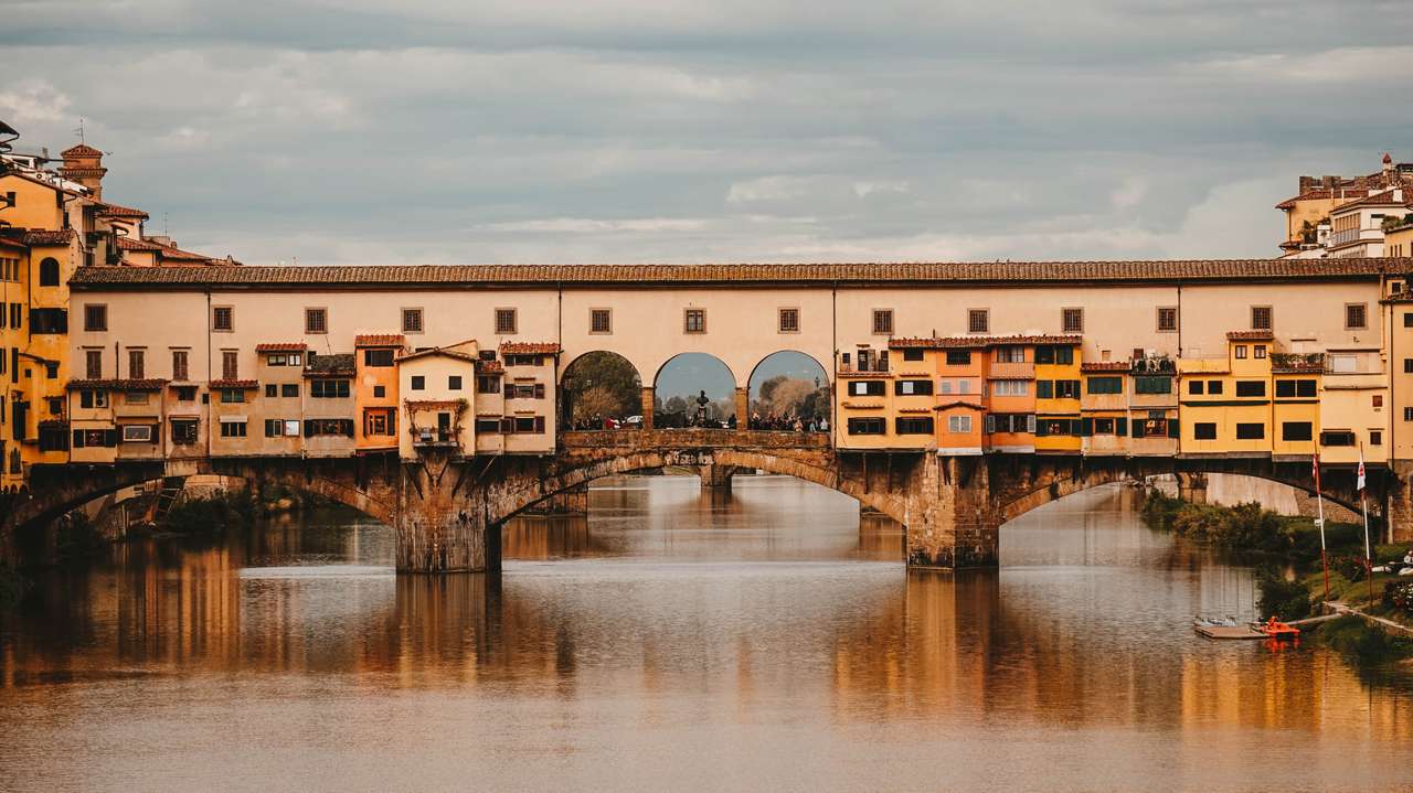 Ponte Vecchio - Florens pussel på nätet