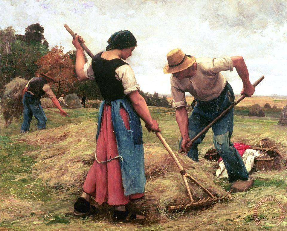 "Kerítés" (1880) Julien Dupré kirakós online
