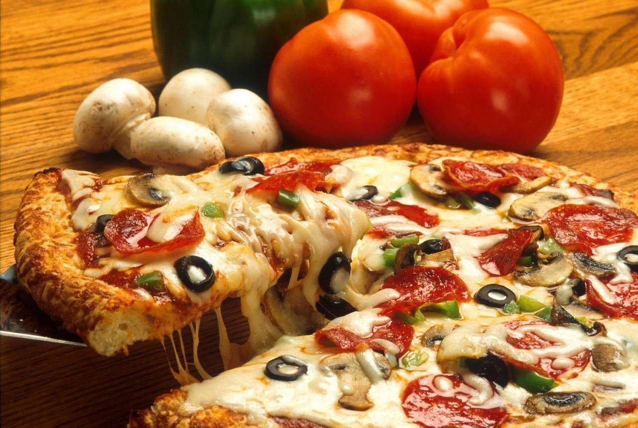 испытание пиццы онлайн-пазл