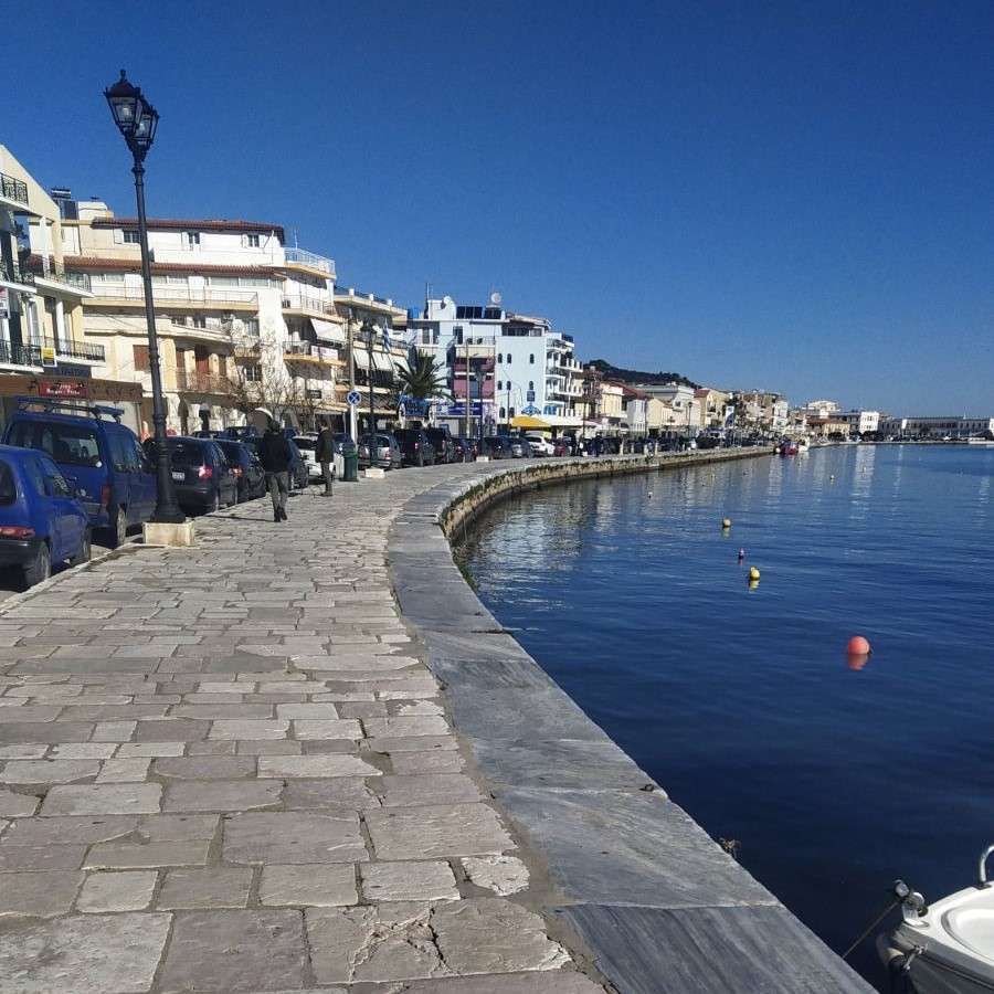 Seafront in Zakynthos online puzzel