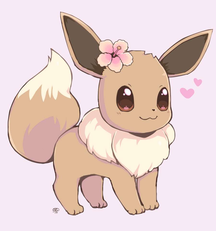 Eevee sweet rompecabezas en línea