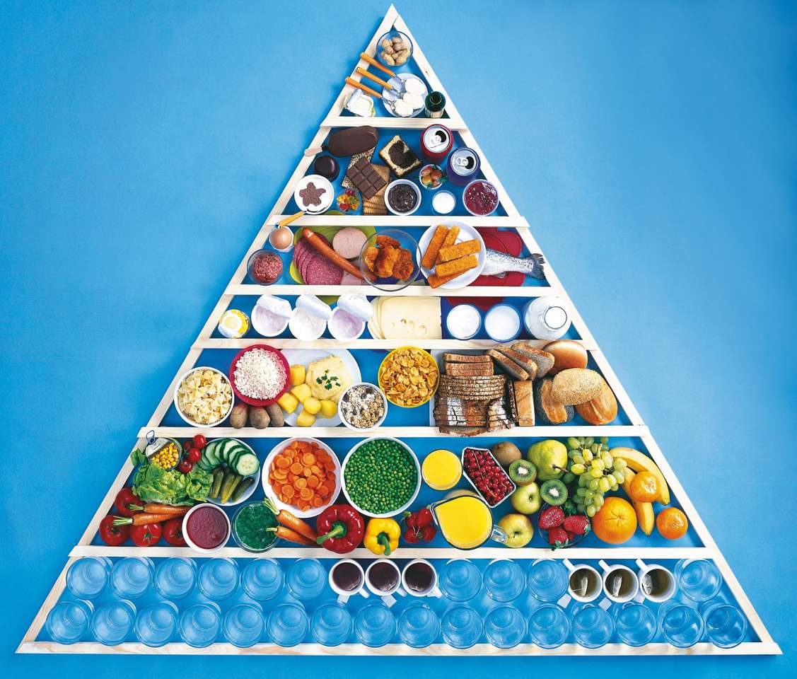 mangiare sano Progetto alimentare puzzle online