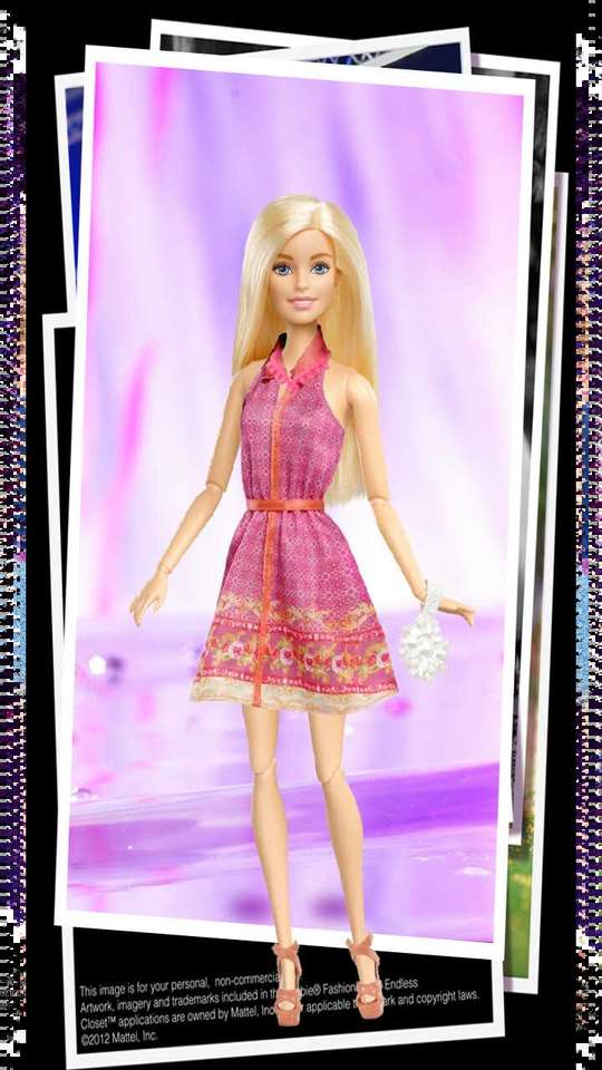 Panenka Barbie skládačky online