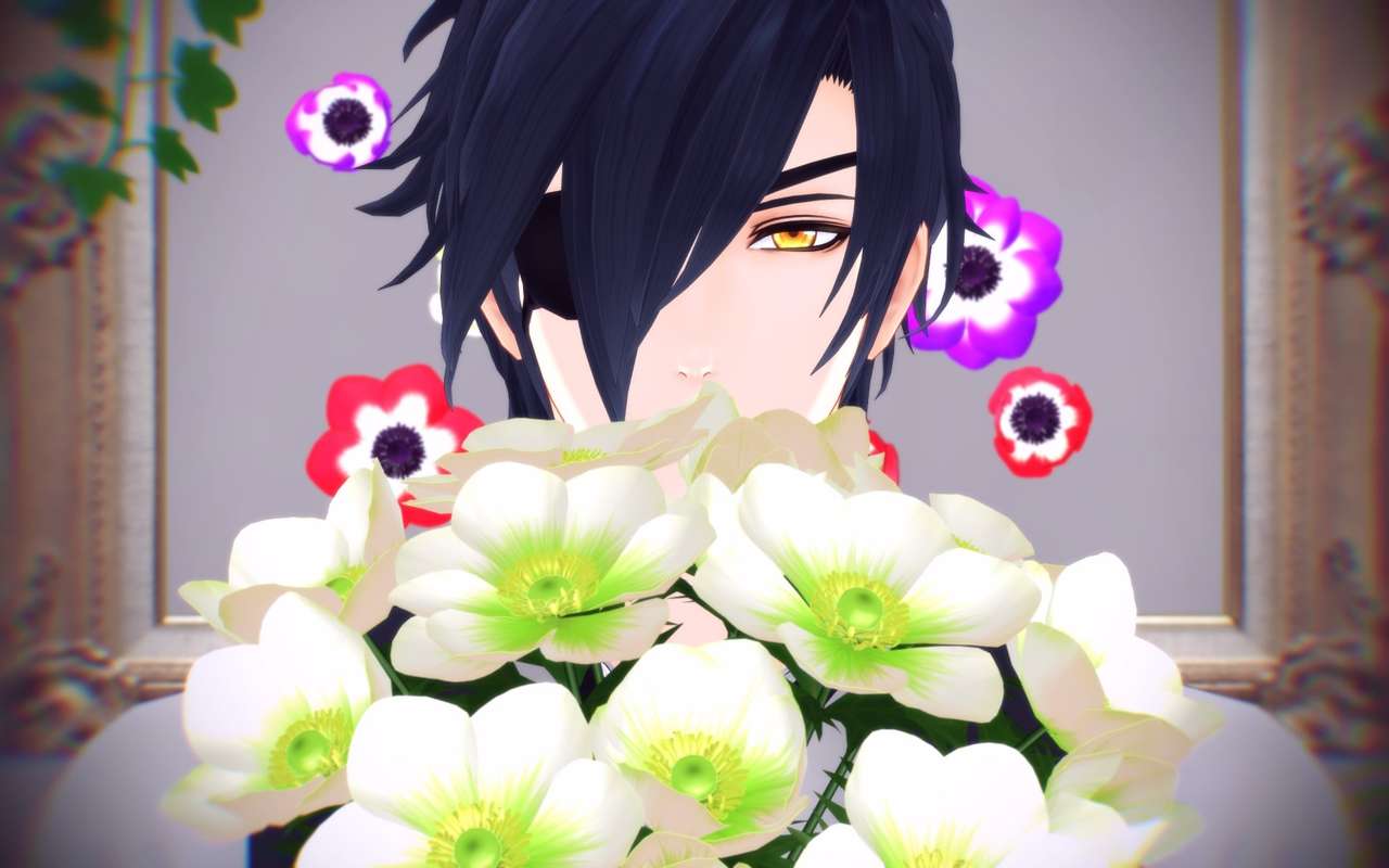 Fleuriebeeld van Mitsutada legpuzzel online