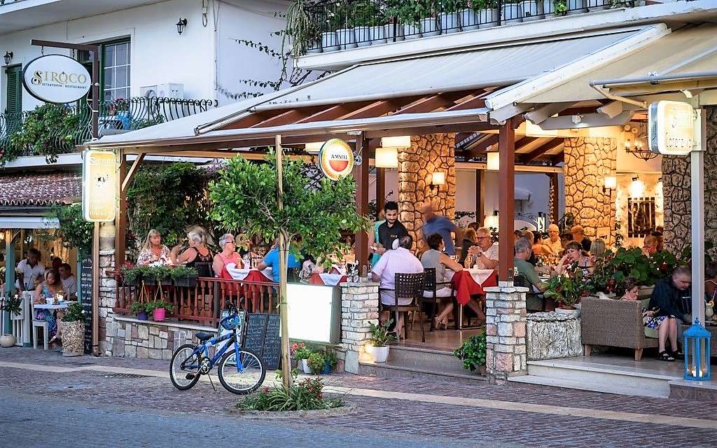 Scale Siroco Restaurant Kefalonia Ionský ostrov skládačky online