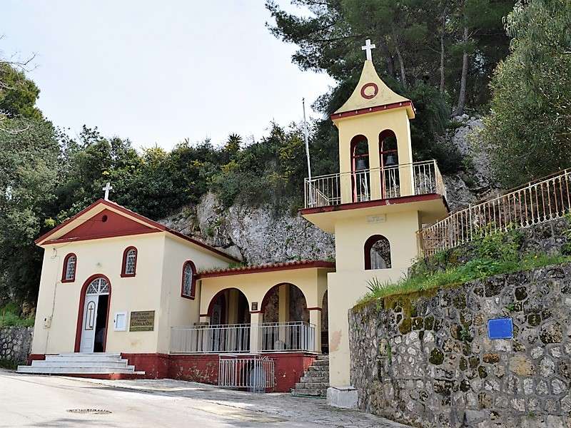 Μοναστήρι Αγίου Γεράσιμο Κεφαλονιά Ιόνιο νησί online παζλ