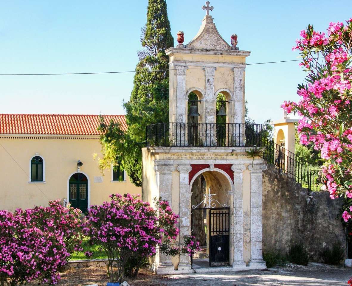 Kostel Kefalonia Ionský ostrov skládačky online