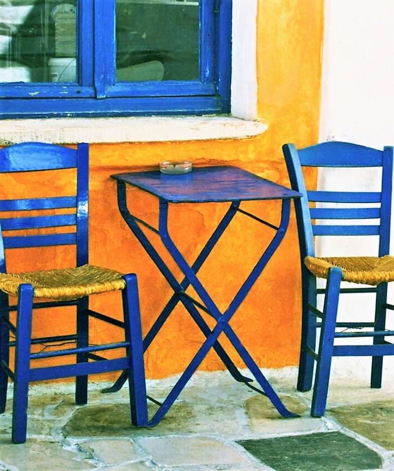 Seat on the House on Kefalonia Isola ionica puzzle online