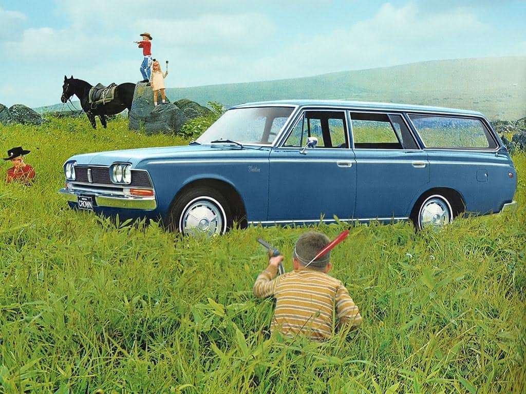 1967 Тойота Краун Универсал пазл онлайн