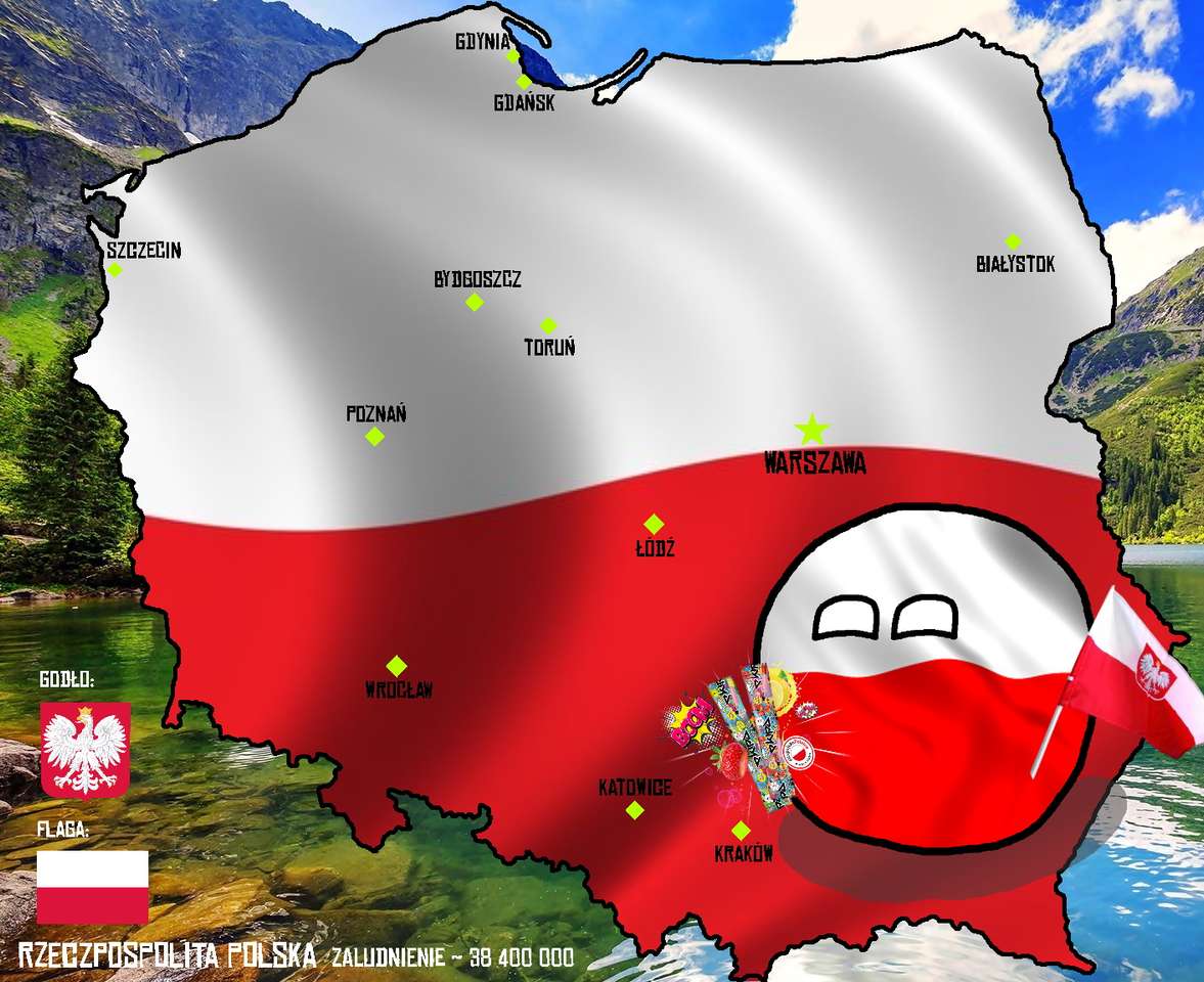 Polandsppedart puzzle en ligne