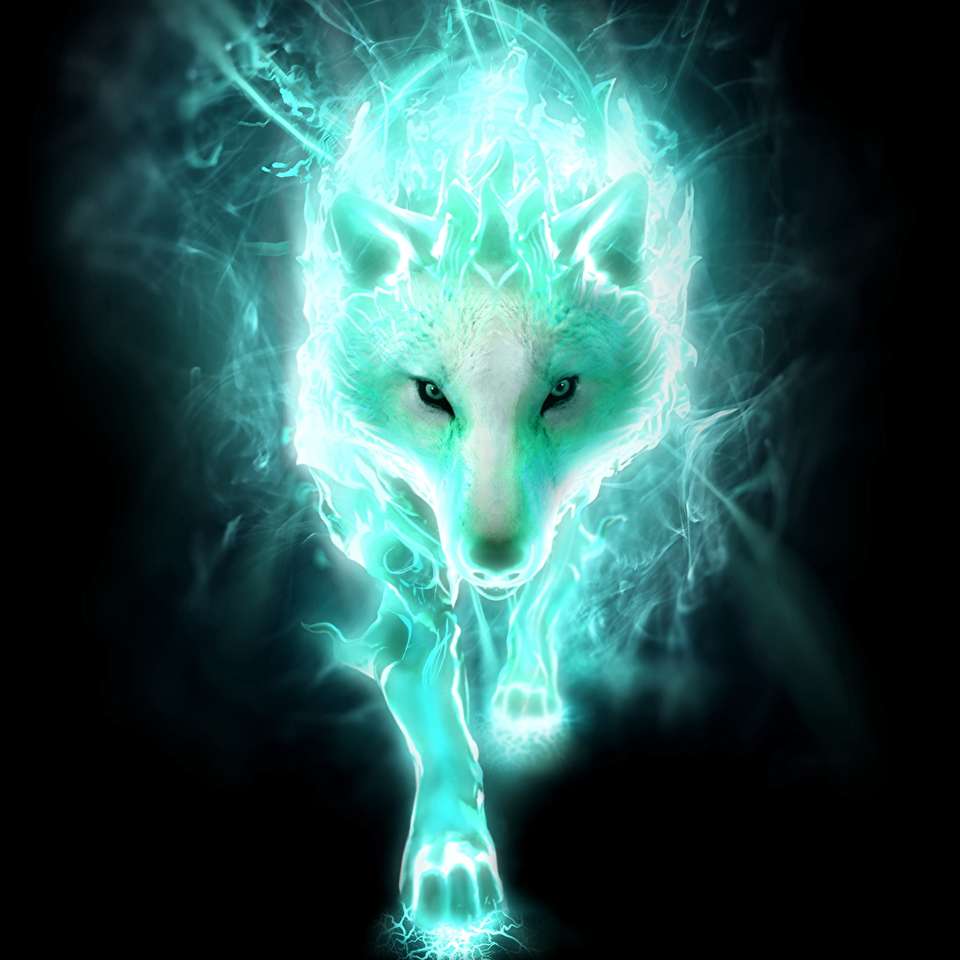 Wolf Energie. Puzzlespiel online