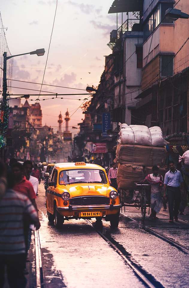 Κολκάτα- Η πόλη της χαράς online παζλ
