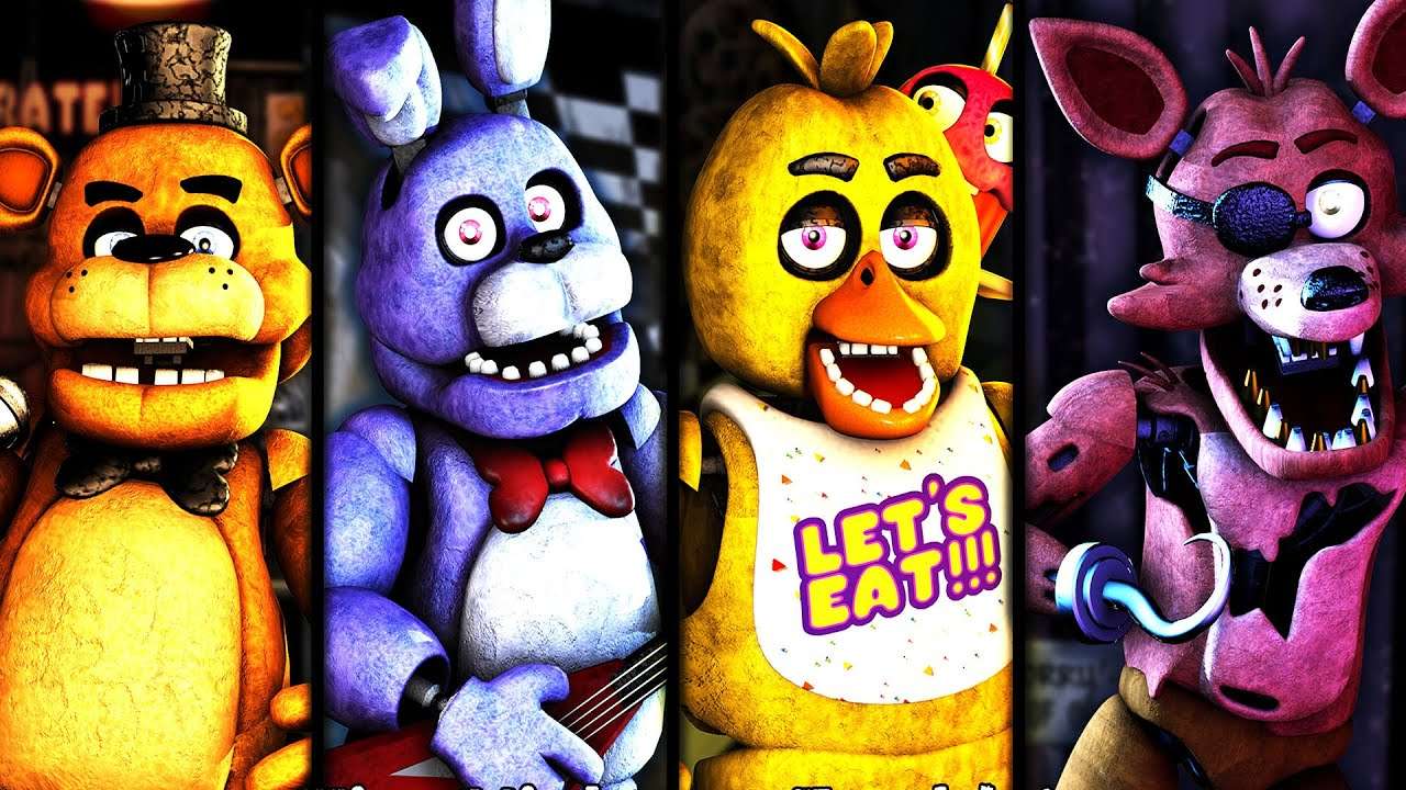 Fnaf 1 Bonnie - online puzzle