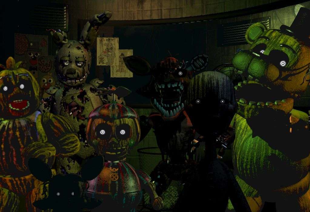 ANIMATRONICS DE FNAF 6 SÃO ENCONTRADOS EM FNAF 3